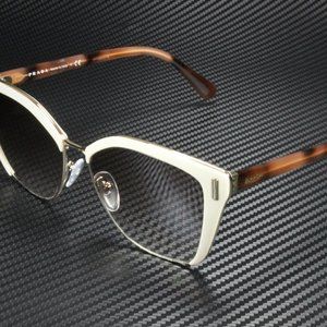 Prada Women's Brown Silver and Gold Sunglasses!